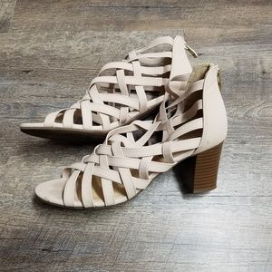 Liz Claiborne strappy heels